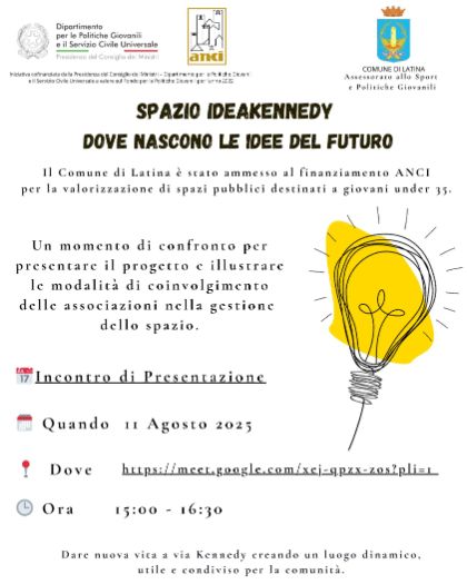 Presentazione Spazio IdeaKennedy Presentazione Spazio IdeaKennedy