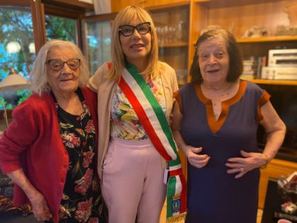 Clotilde compie 104 anni: è una delle cittadine più longeve di Latina. Gli auguri del Sindaco