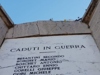 Borgo Faiti, la giunta approva lo studio di fattibilità per la manutenzione del Monumento ai caduti