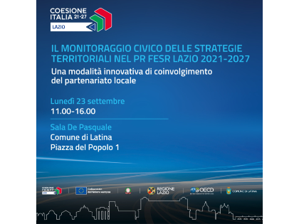 Monitoraggio Civico della Strategia Territoriale: incontro in Comune