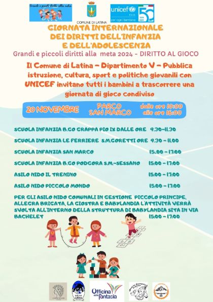Grandi e piccoli diritti alla meta 2024 - Diritto al gioco Grandi e piccoli diritti alla meta 2024 - Diritto al gioco