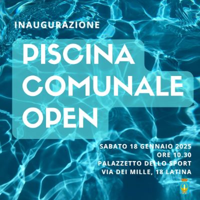 piscina inaugurazione